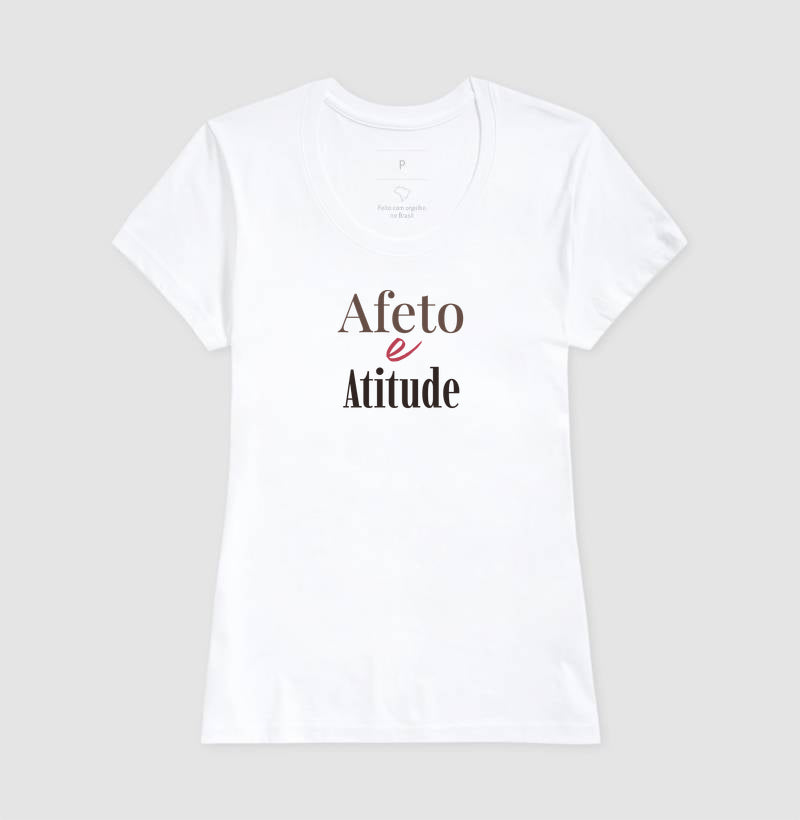Camiseta Tradicional | Afeto e Atitude