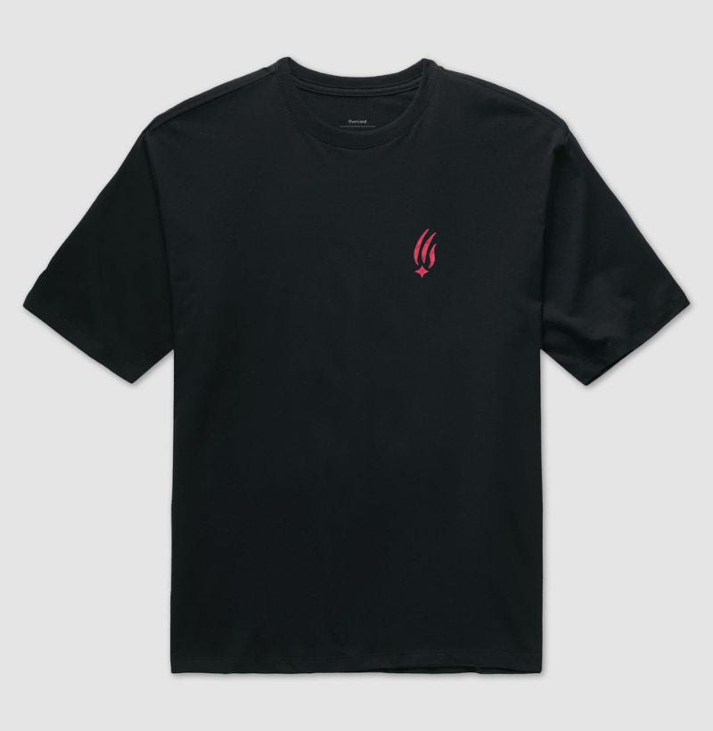 Camiseta Oversized Básica Paw