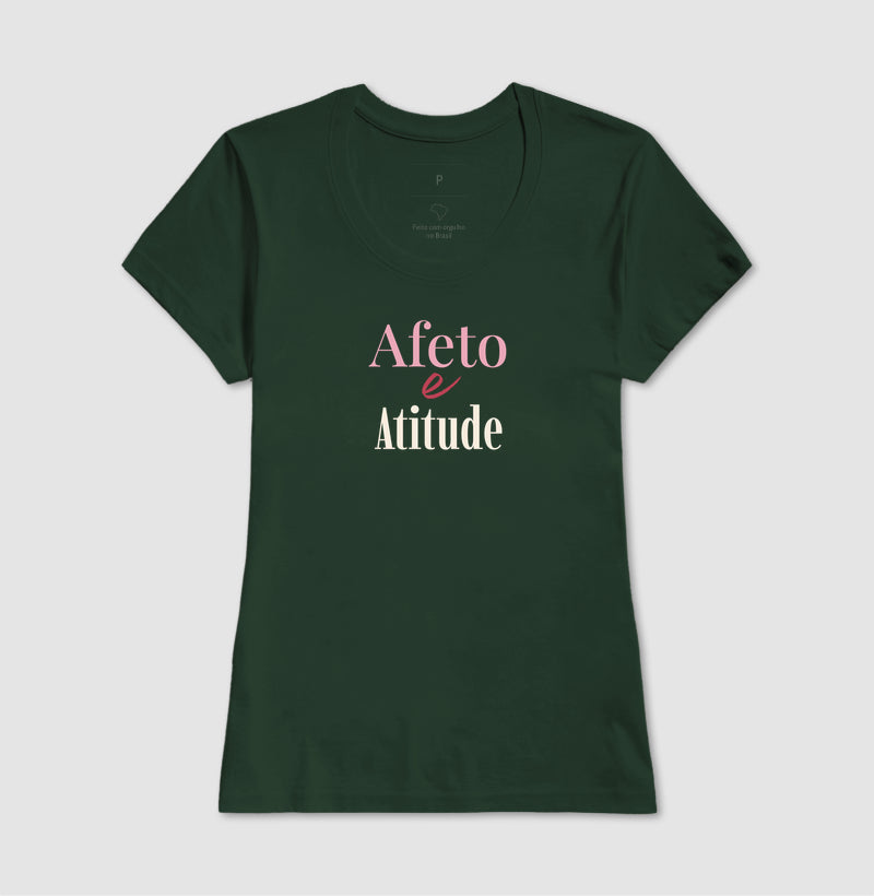 Camiseta Tradicional | Afeto e Atitude