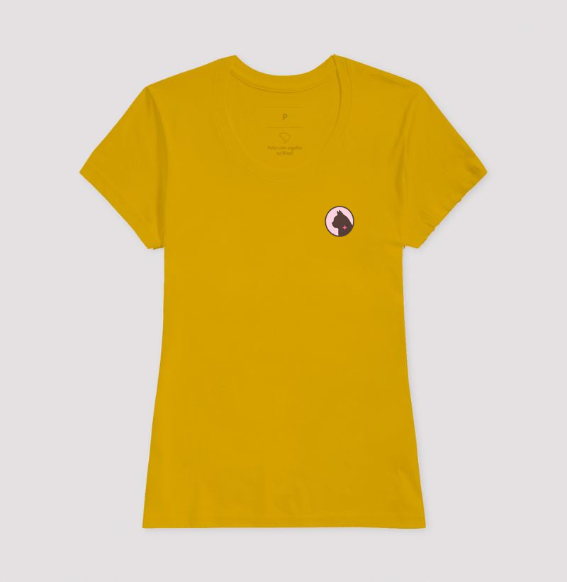 Camiseta Tradicional Básica Gato