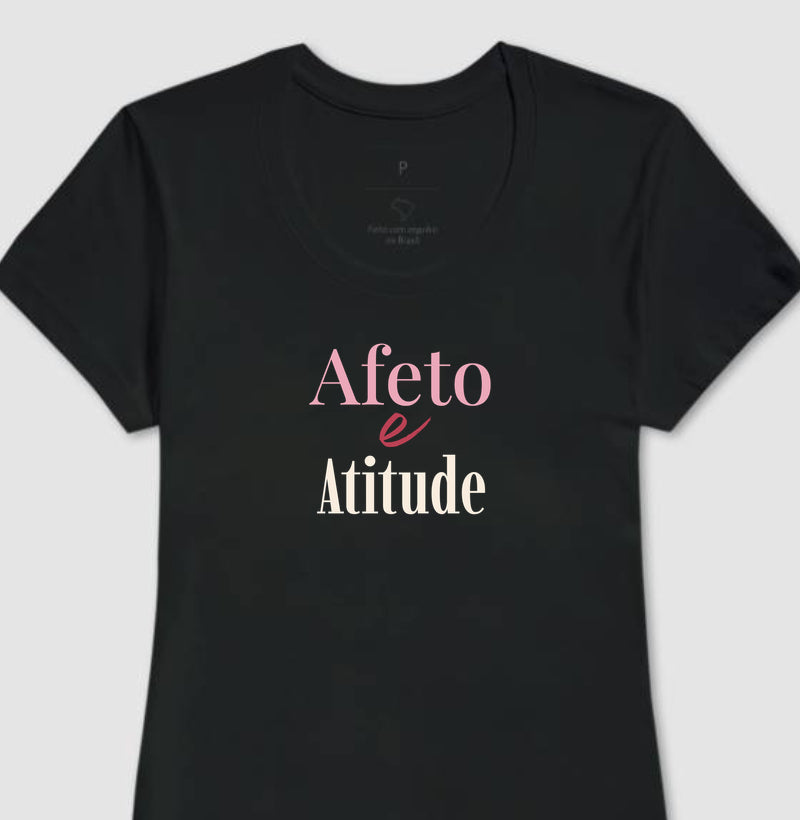 Camiseta Tradicional | Afeto e Atitude