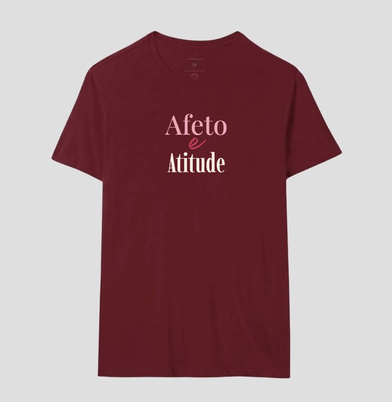 Camiseta Tradicional | Afeto e Atitude