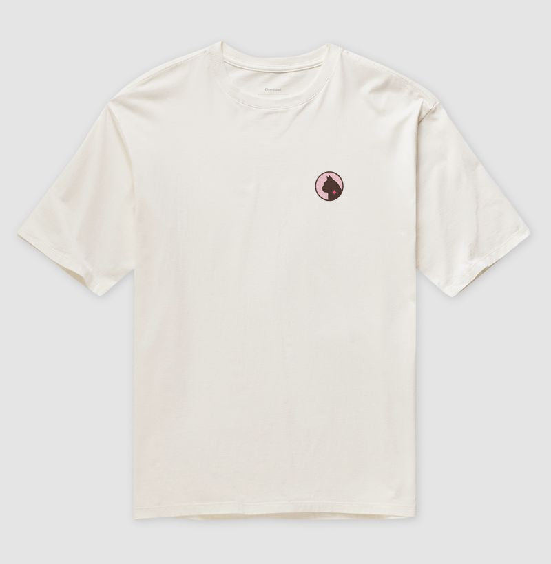 Camiseta Oversized Básica Gato