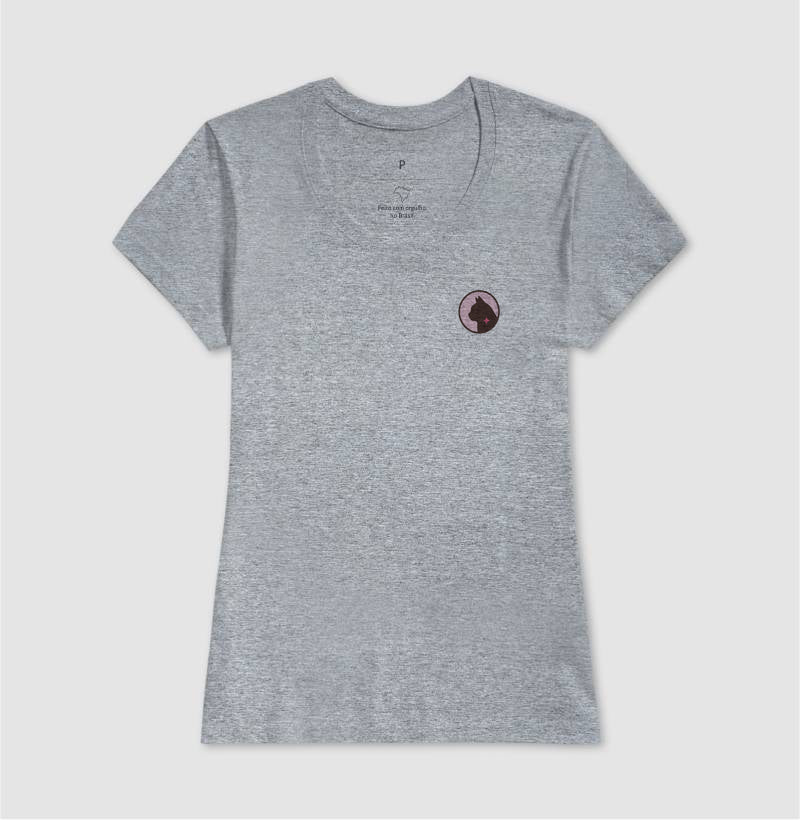 Camiseta Tradicional Básica Gato