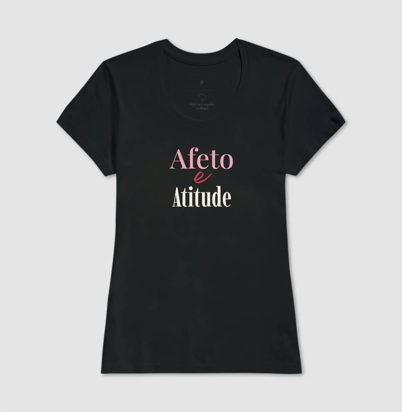 Camiseta Tradicional | Afeto e Atitude