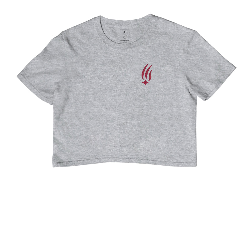 Camiseta Cropped Básica Paw