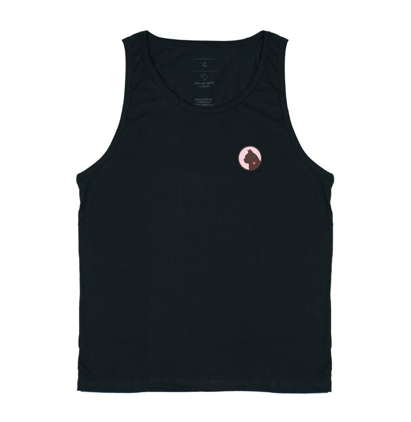 Camiseta Regata Básica Gato