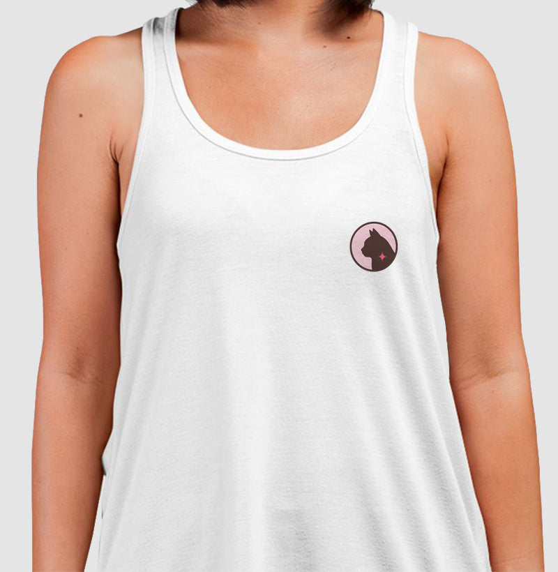 Camiseta Regata Básica Gato