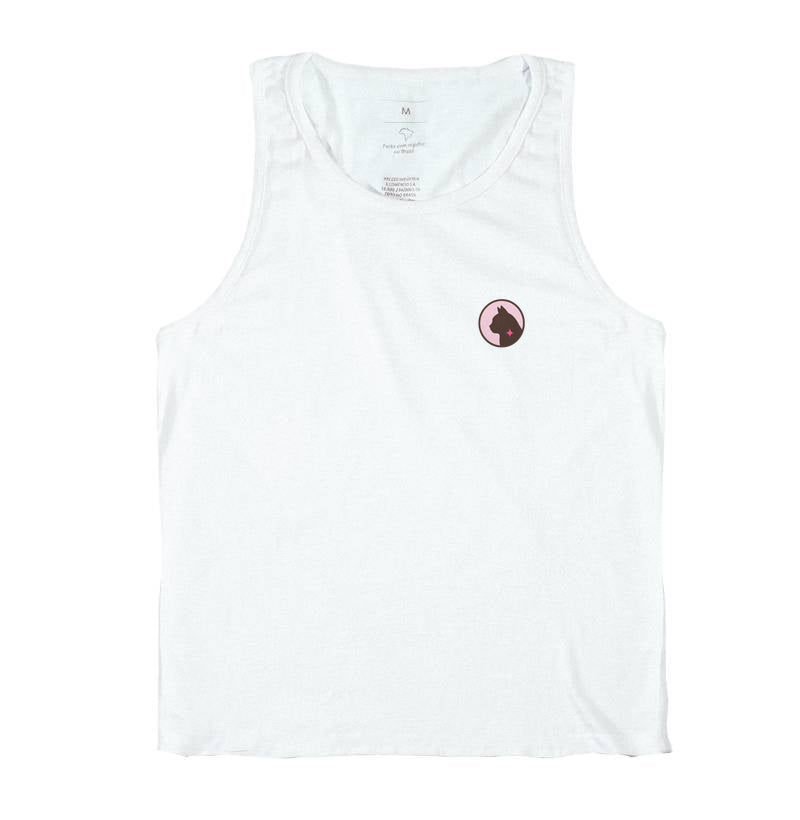 Camiseta Regata Básica Gato