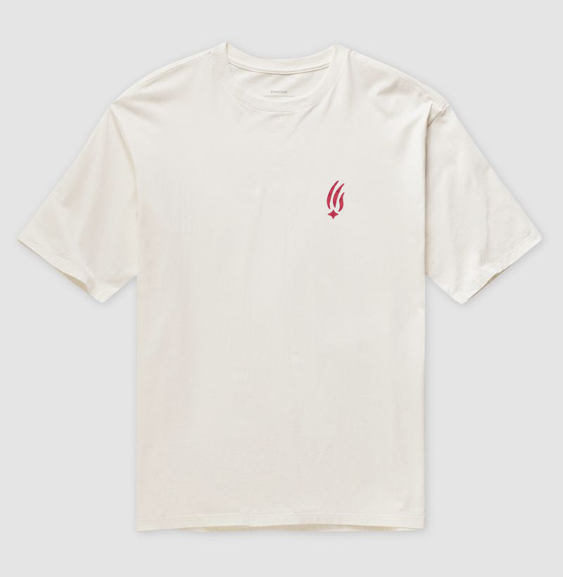 Camiseta Oversized Básica Paw