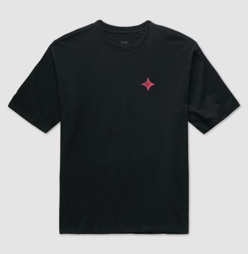 Camiseta Oversized Básica Estrela